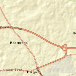 Berga Street Map