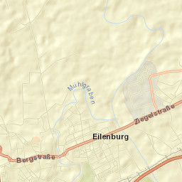Eilenburg Street Map