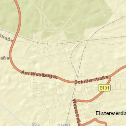 Elsterwerda Street Map