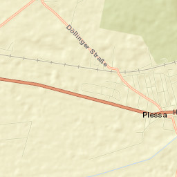 Plessa Street Map