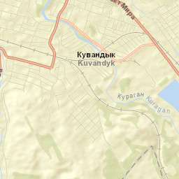 Kuvandyk Street Map