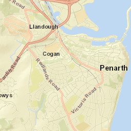 Penarth Street Map