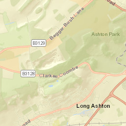 Long Ashton Street Map