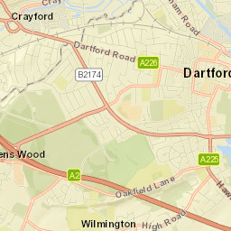 Dartford Street Map