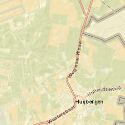 Huijbergen Street Map