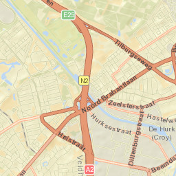 Meerhoven Street Map