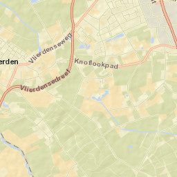 Vlierden Street Map