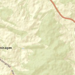 Hundeshagen Street Map