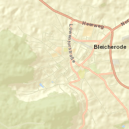 Bleicherode Street Map