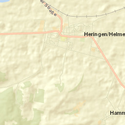 Heringen Street Map