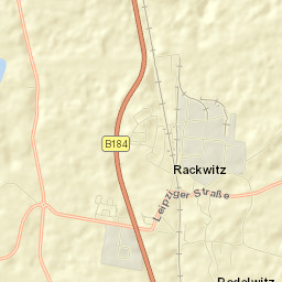 Rackwitz Street Map