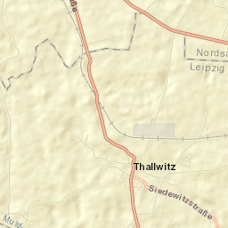 Thallwitz Street Map