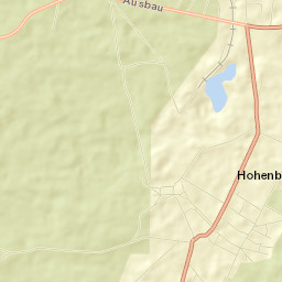 Hohenbocka Street Map