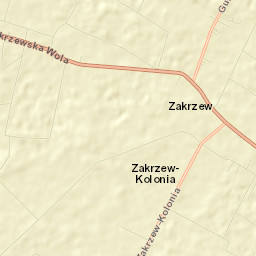Zakrzew Street Map