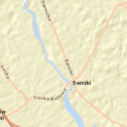 Serniki Street Map