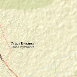 Stara Vyzhivka Street Map