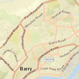 Barry Street Map