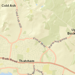 3 High St, Thatcham, West Berkshire RG19 Street Map