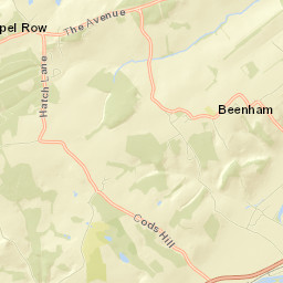 Back Ln, Reading, West Berkshire RG7, UK Street Map