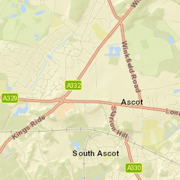 52 Kennel Ride, Ascot, Windsor and Maidenhead SL5, UK Street Map