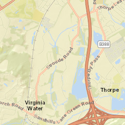 448 Stroude Rd, Virginia Water, Surrey GU25 4BU, UK Street Map