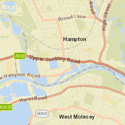 Hampton Street Map