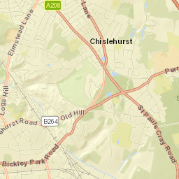 Chislehurst Street Map