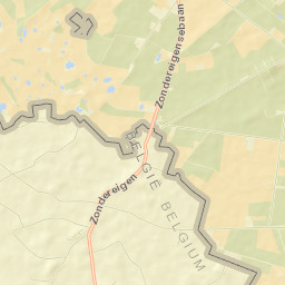 Baarle-Hertog Street Map
