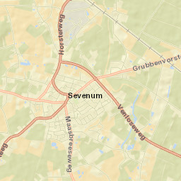 Sevenum Street Map