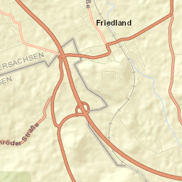 Friedland Street Map
