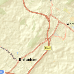 Worbis Street Map