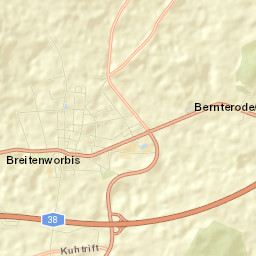 Breitenworbis Street Map