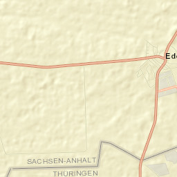 Edersleben Street Map
