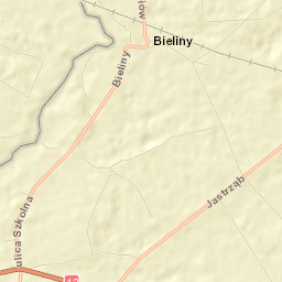Gielniów Street Map