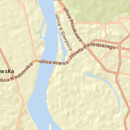 Puławy Street Map