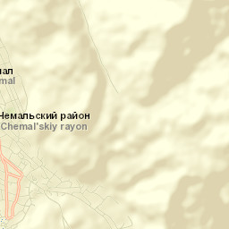 Chemal Street Map