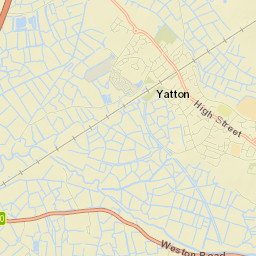 Puxton Lane, Weston-super-Mare Street Map
