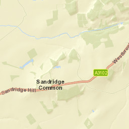 255 Sandridge Common, Melksham, Wiltshire SN12, UK Street Map