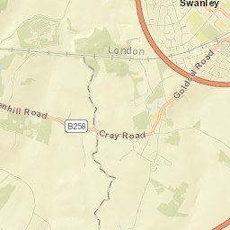 Swanley Street Map