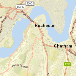 Rochester Street Map