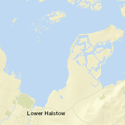 Lower Halstow Street Map