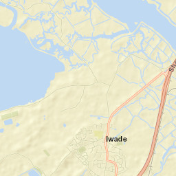 Iwade Street Map