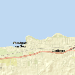 Westgate on Sea Street Map