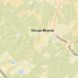 Hooge Mierde Street Map