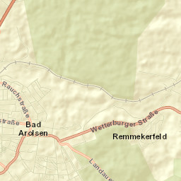 Bad Arolsen Street Map