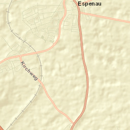 Espenau Street Map