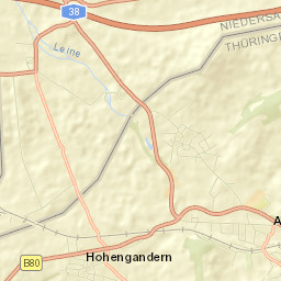 Arenshausen Street Map