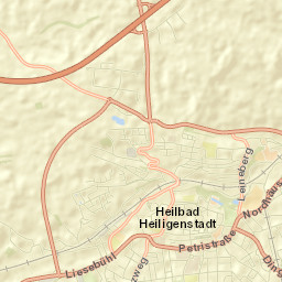 Heilbad Heiligenstadt Street Map