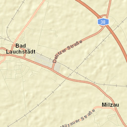 Bad Lauchstädt Street Map