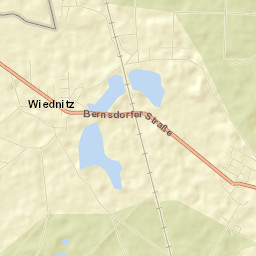 Wiednitz Street Map